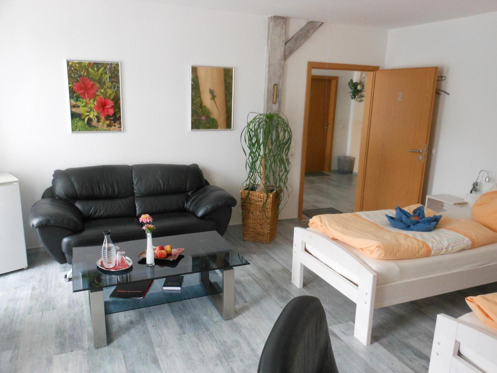 Pension Am Werder Bernburg Szoba fotó